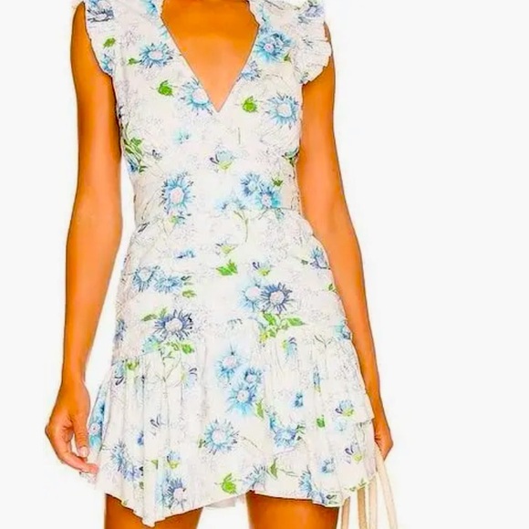 LOVESHACKFANCY Odile Mini Dress - Picture 2 of 16